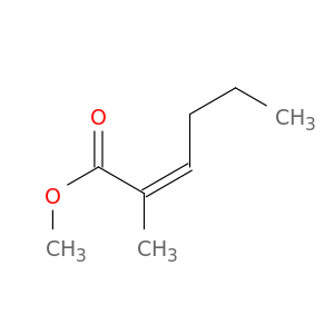 2-Hexenoic acid, 2-methyl-, methyl ester, (Z)-