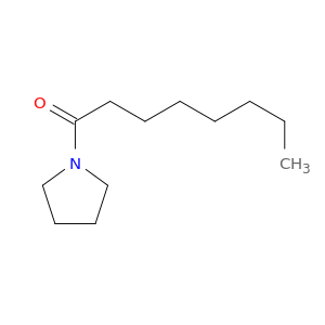 1-Octanone,1-(1-pyrrolidinyl)-