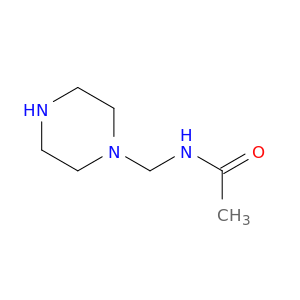 Acetamide,N-(1-piperazinylmethyl)-