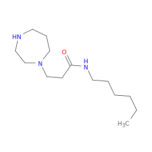 1H-1,4-Diazepine-1-propanamide, N-hexylhexahydro-
