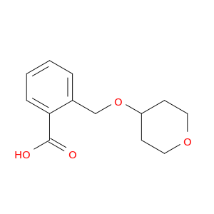 2-[(oxan-4-yloxy)methyl]benzoic acid