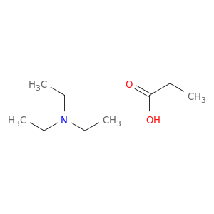 Propanoic acid, compd. with N,N-diethylethanamine (1:1)
