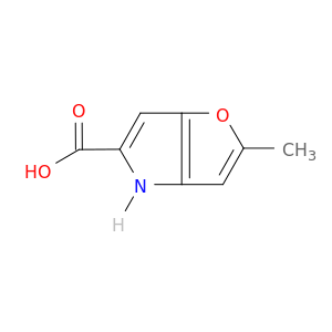 2-甲基-4H-呋喃并[3,2-b]吡咯-5-羧酸