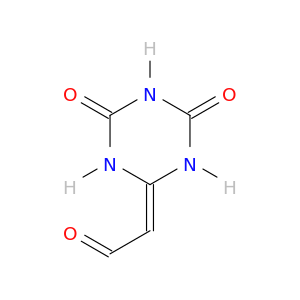 Acetaldehyde, 2-(tetrahydro-4,6-dioxo-1,3,5-triazin-2(1H)-ylidene)-