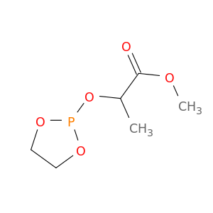 Propanoic acid, 2-(1,3,2-dioxaphospholan-2-yloxy)-, methyl ester
