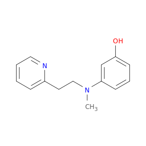 Phenol, 3-[methyl[2-(2-pyridinyl)ethyl]amino]-