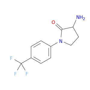 3-氨基-1-[4-(三氟甲基)苯基]吡咯烷-2-酮