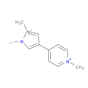 Pyridinium,1-methyl-4-(5-methyl-1H-pyrrol-3-yl)-, iodide (1:1)
