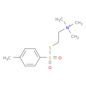 [2-(Trimethylammonium)ethyl] Toluenethiosulfonate Bromide