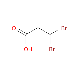 Propanoic acid,3,3-dibromo-