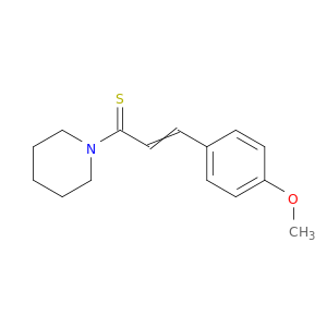 Piperidine, 1-[3-(4-methoxyphenyl)-1-thioxo-2-propenyl]-