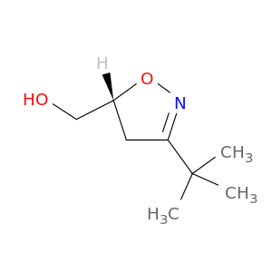 5-Isoxazolemethanol, 3-(1,1-dimethylethyl)-4,5-dihydro-, (5R)-