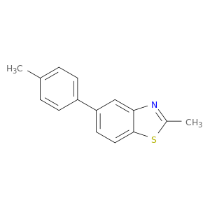 Benzothiazole, 2-methyl-5-(4-methylphenyl)-
