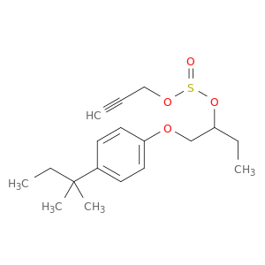 1-[4-(2-methylbutan-2-yl)phenoxy]butan-2-yl prop-2-yn-1-yl sulfite