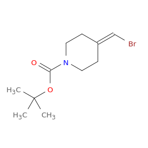 1-N-叔丁氧羰基-4-(溴亚甲基)哌啶