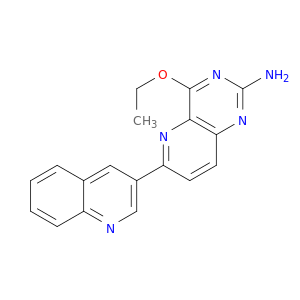 Pyrido[3,2-d]pyrimidin-2-amine, 4-ethoxy-6-(3-quinolinyl)-