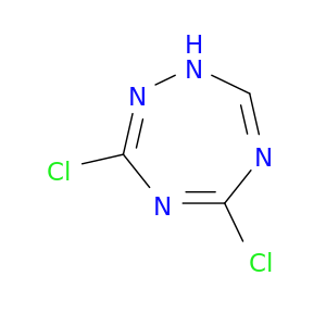1,2,4,6-Tetraazacyclohepta-2,3,5,7-tetraene, 5,7-dichloro-