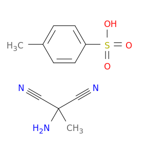 2-Amino-2-methylpropanedinitrile, 4-methylbenzene-1-sulfonic Acid