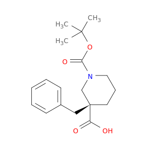 (R)-3-苄基-1-(叔丁氧基羰基)哌啶-3-羧酸