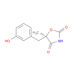 2,4-Oxazolidinedione, 5-[(3-hydroxyphenyl)methyl]-5-methyl-, (5R)-