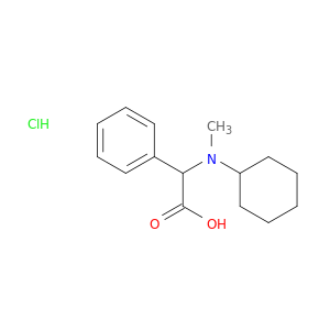 2-(Cyclohexyl(methyl)amino)-2-phenylacetic acid hydrochloride