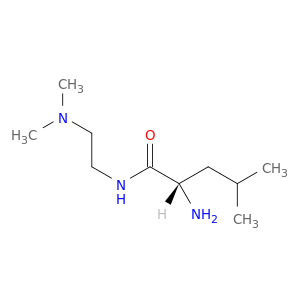 (2S)-2-氨基-N-[2-(二甲氨基)乙基]-4-甲基戊酰胺