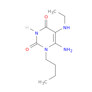 6-氨基-1-丁基-5-(乙基氨基)-1,2,3,4-四氢嘧啶-2,4-二酮