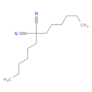 Propanedinitrile, dihexyl-