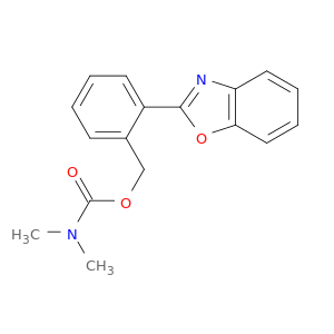 Carbamic acid,dimethyl-, 2-benzoxazolylphenylmethyl ester (9CI)