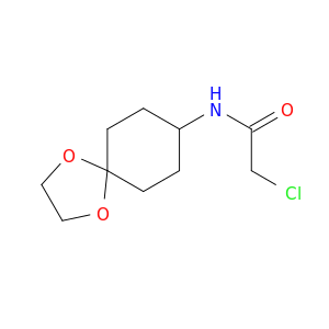 2-氯-N-{1,4-二氧杂螺[4.5]癸烷-8-基}乙酰胺