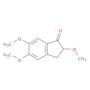 1H-Inden-1-one, 2,3-dihydro-2,5,6-trimethoxy-