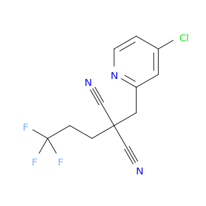 Propanedinitrile, [(4-chloro-2-pyridinyl)methyl](3,3,3-trifluoropropyl)-