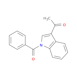 1H-Indole, 3-acetyl-1-benzoyl-
