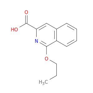 1-Propoxyisoquinoline-3-carboxylic Acid