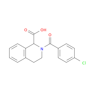 1-Isoquinolinecarboxylic acid, 2-(4-chlorobenzoyl)-1,2,3,4-tetrahydro-