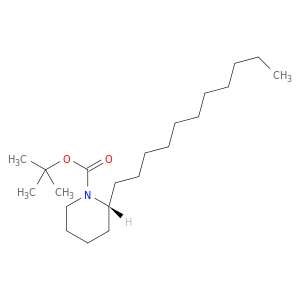 1-Piperidinecarboxylic acid, 2-undecyl-, 1,1-dimethylethyl ester, (2R)-