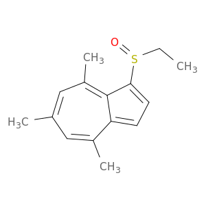 Azulene, 1-(ethylsulfinyl)-4,6,8-trimethyl-