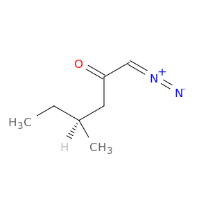 2-Hexanone, 1-diazo-4-methyl-, (S)-