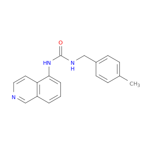 Urea, N-5-isoquinolinyl-N'-[(4-methylphenyl)methyl]-