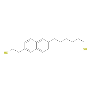 2-Naphthalenehexanethiol, 6-(2-mercaptoethyl)-
