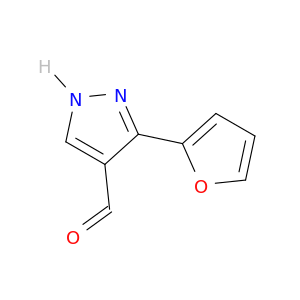 1H-Pyrazole-4-carboxaldehyde, 3-(2-furanyl)-