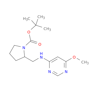 2-[(6-甲氧基-嘧啶-4-基氨基)-甲基]-吡咯烷-1-羧酸叔丁基酯