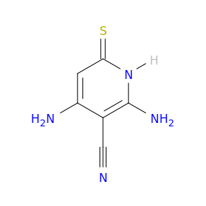 3-Pyridinecarbonitrile, 2,4-diamino-1,6-dihydro-6-thioxo-