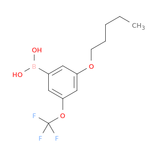 硼酸,B-[3-(戊氧基)-5-(三氟甲氧基)苯基]-