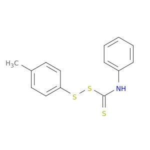 1-((ANILINOCARBOTHIOYL)DITHIO)-4-METHYLBENZENE