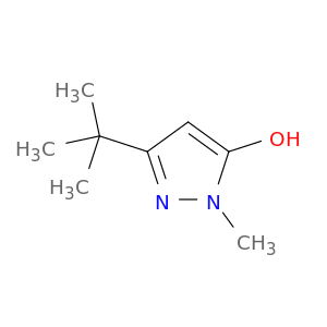 1H-Pyrazol-5-ol, 3-(1,1-dimethylethyl)-1-methyl-