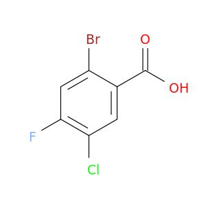 2-溴-5-氯-4-氟苯甲酸