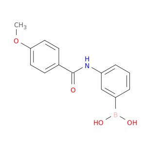 3-(4-甲氧基苯甲酰氨基)苯硼酸