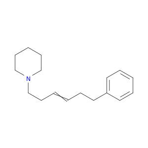 Piperidine, 1-(6-phenyl-3-hexenyl)-