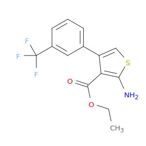 Ethyl 2-amino-4-(3-(trifluoromethyl)phenyl)thiophene-3-carboxylate